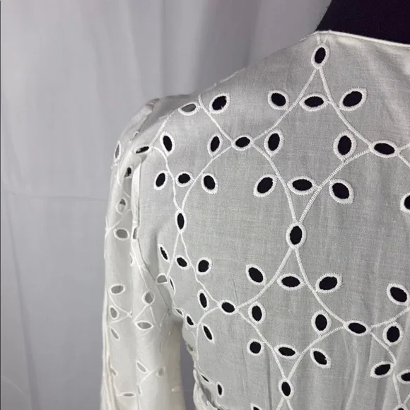 Gianni Bini Katrina White Eyelet Dress Size M NWT - Picture 14 of 14